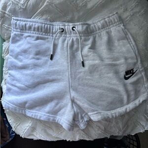 Nike Women's White Shorts